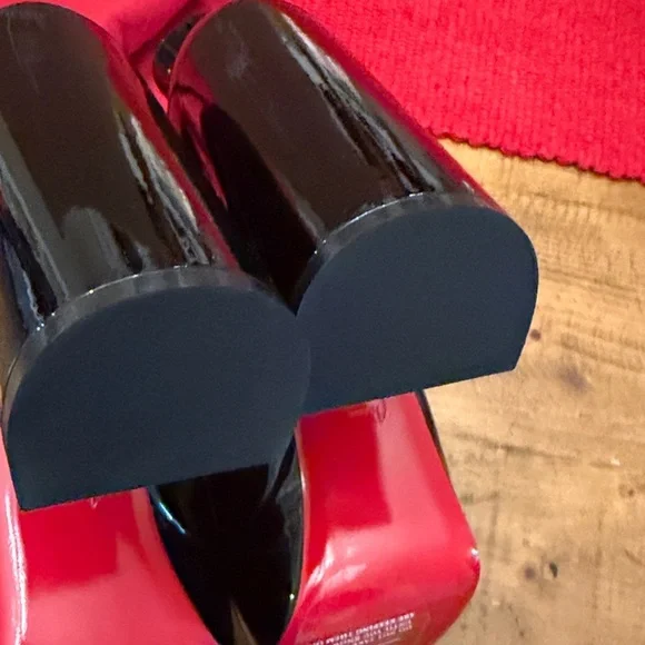 Christian Louboutin Movida 49/ US10 Sabina 130 Black Patent Platform Pump - Picture 10 of 11